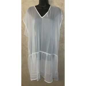 Venus Sheer CoverUp Dress(Pit to pit 26”Length 38”)